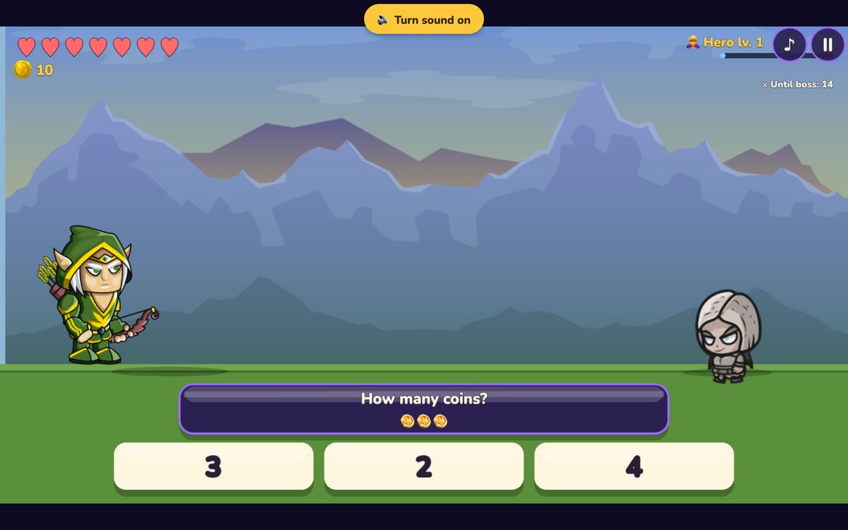 Math Game for Kids: Math Blaster